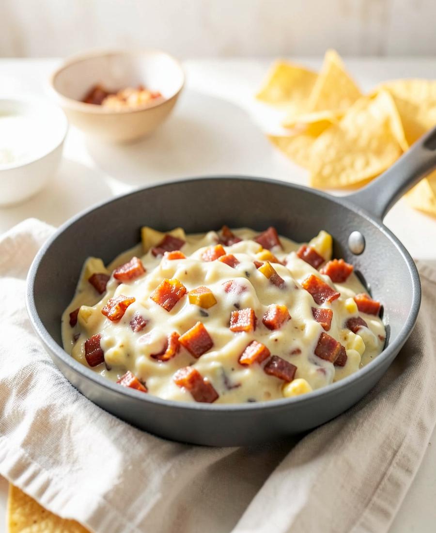 Creamy Bacon Jalapeño Popper Dip