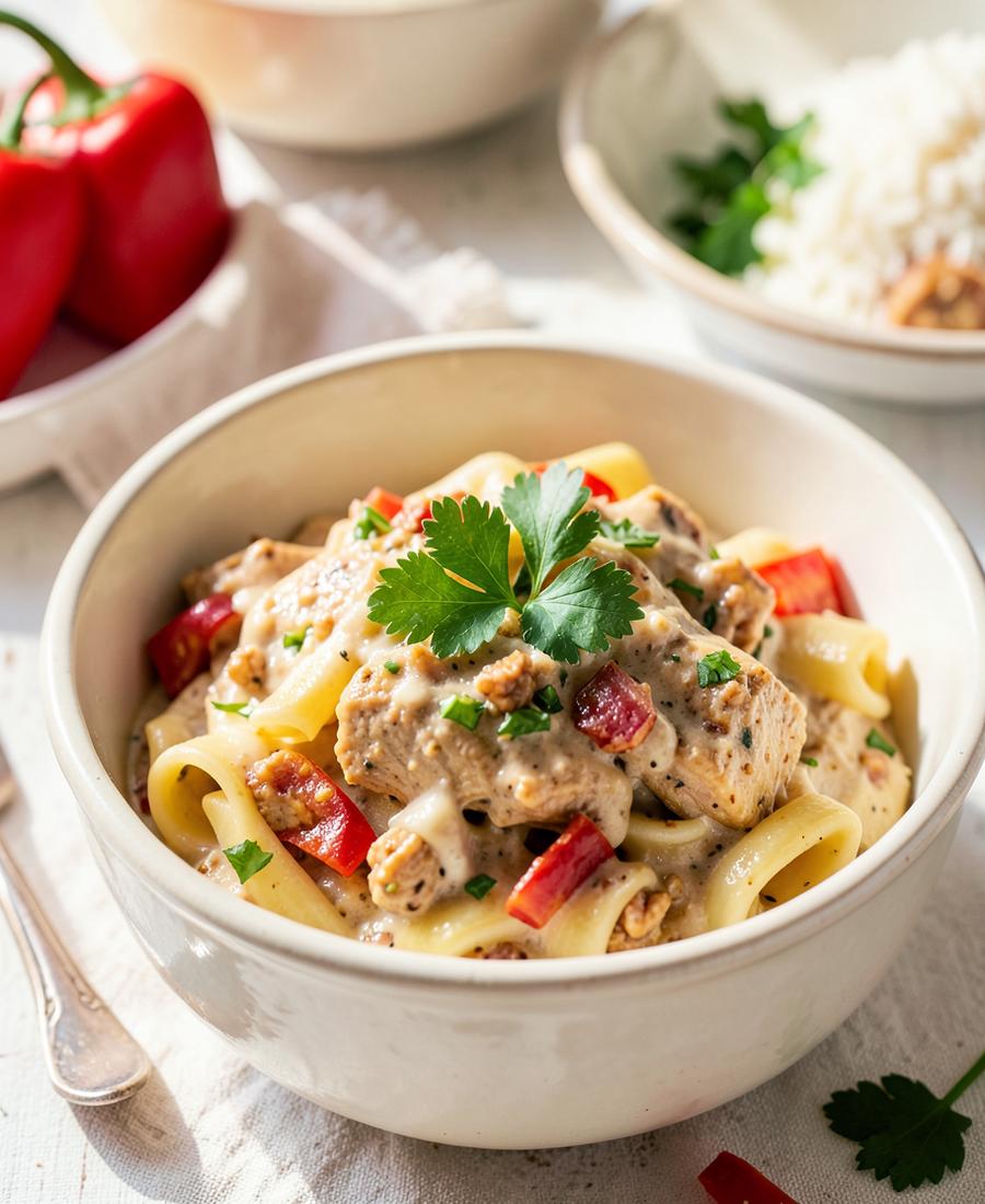 Creamy Cajun Chicken Pasta